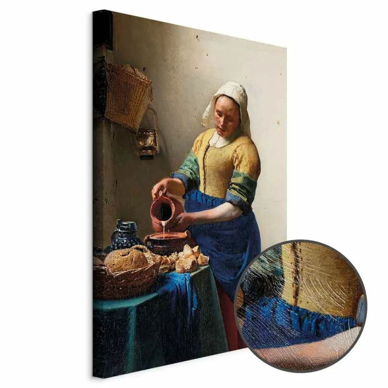 Obraz - Jan Vermeer – Mleczarka - obrazek 1