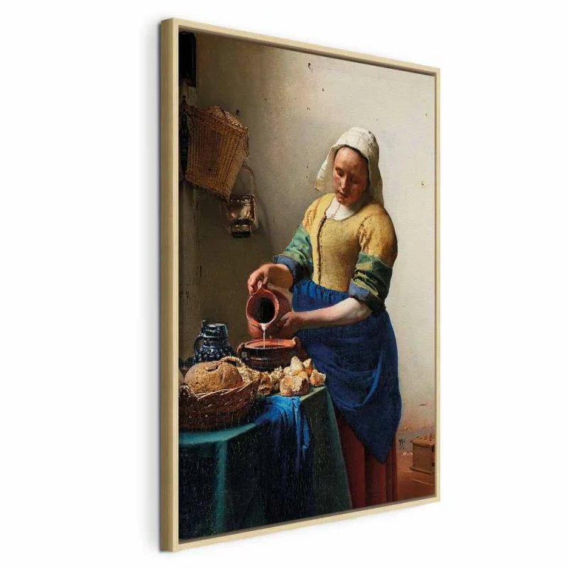 Obraz - Jan Vermeer – Mleczarka - obrazek 1