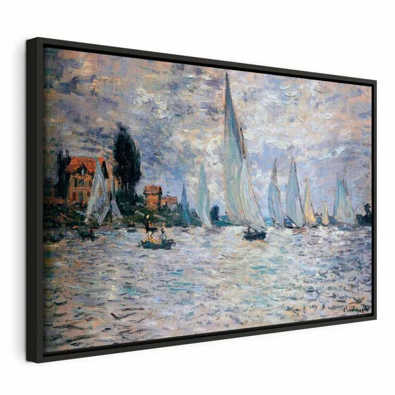 Obraz - Claude Monet - Żaglówki, Regaty w Argenteuil - obrazek 1