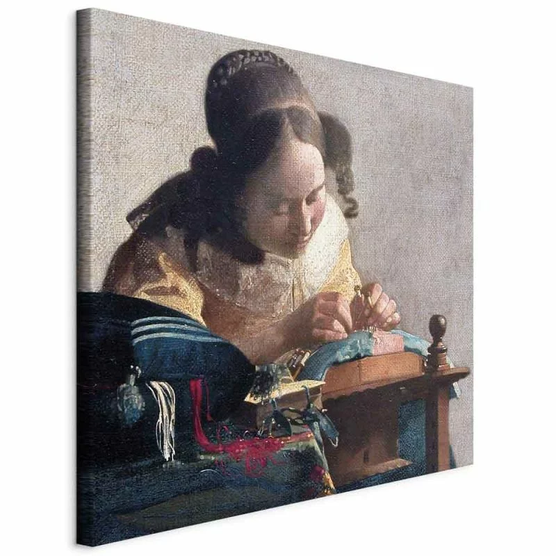 Obraz - Jan Vermeer – Koronczarka - obrazek 1