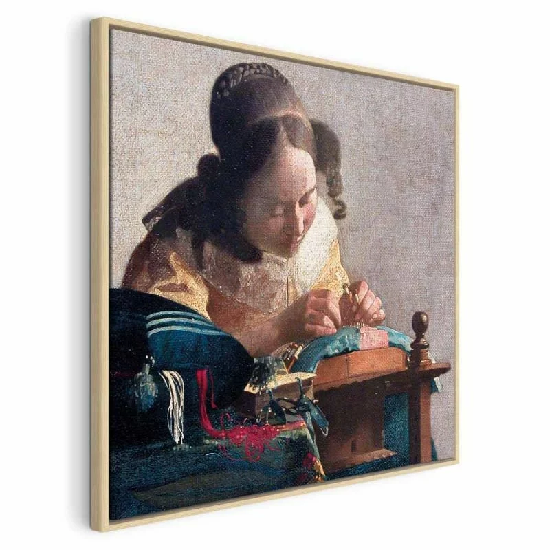 Obraz - Jan Vermeer – Koronczarka - obrazek 1