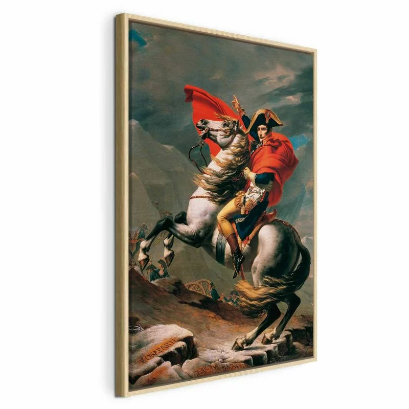 Obraz - Jacques-Louis David – Napoleon przekraczający Alpy - obrazek 1