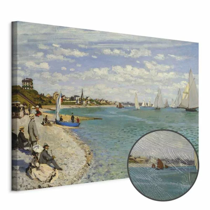 Obraz - Claude Monet – Regaty w Sainte-Adresse - obrazek 1