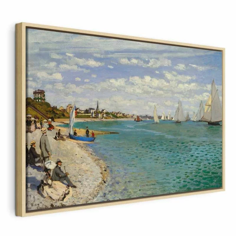 Obraz - Claude Monet – Regaty w Sainte-Adresse - obrazek 1