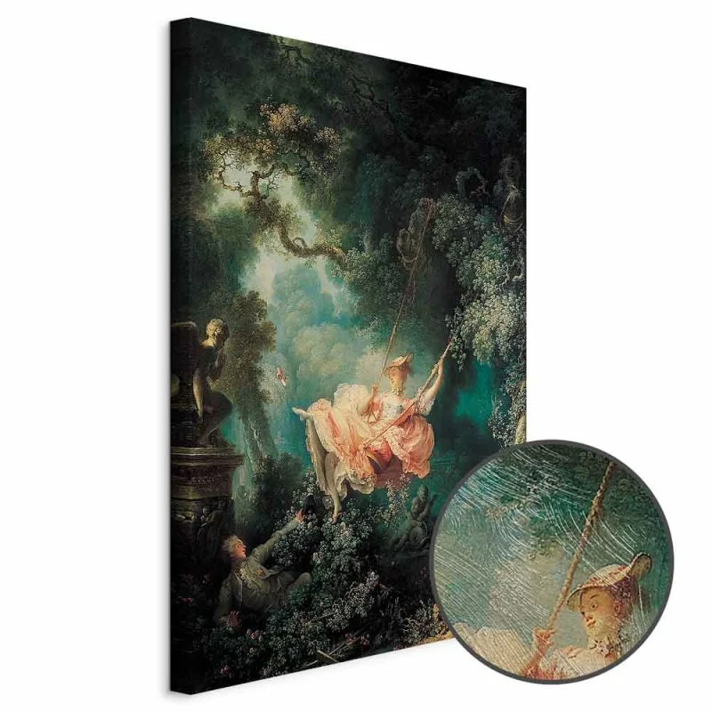 Obraz - Jean-Honoré Fragonard – Huśtawka - obrazek 1