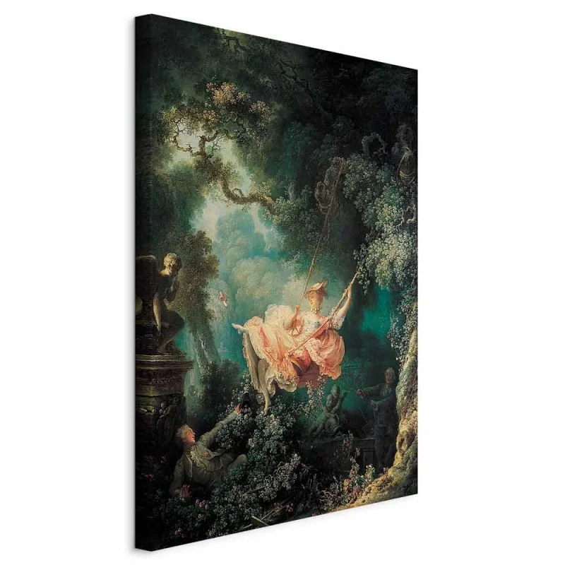 Obraz - Jean-Honoré Fragonard – Huśtawka - obrazek 1
