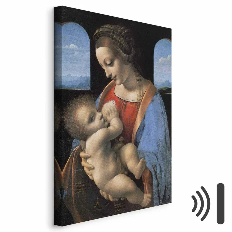 Obraz - Leonardo da Vinci – Madonna Litta - obrazek 1