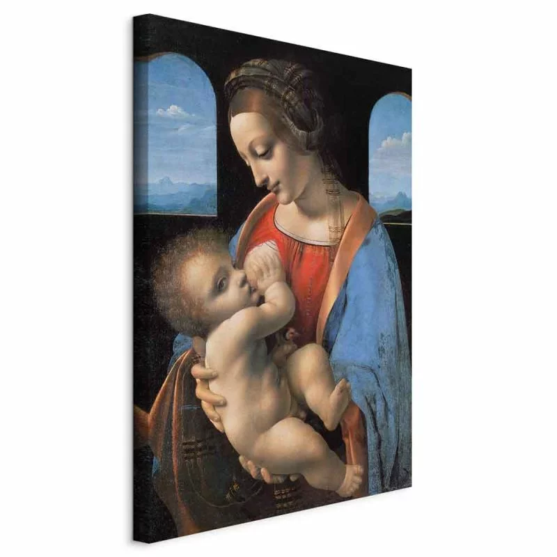 Obraz - Madonna Litta (Leonardo da Vinci) - obrazek 1