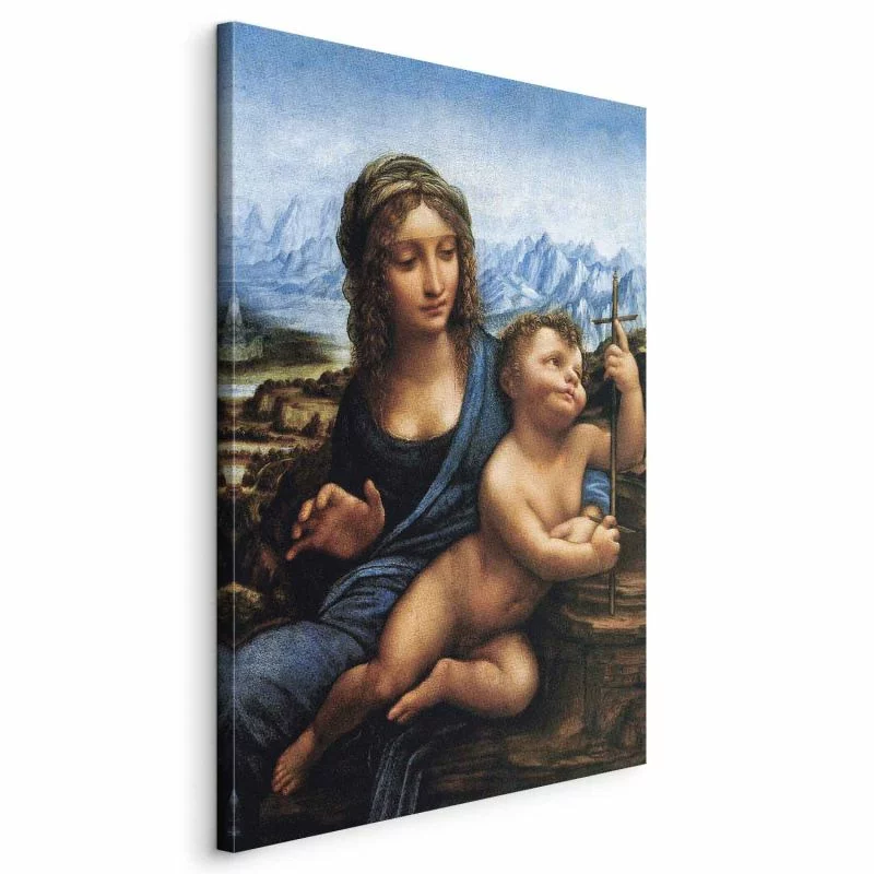 Obraz XXL - Leonardo da Vinci – Madonna z kądzielą - obrazek 1