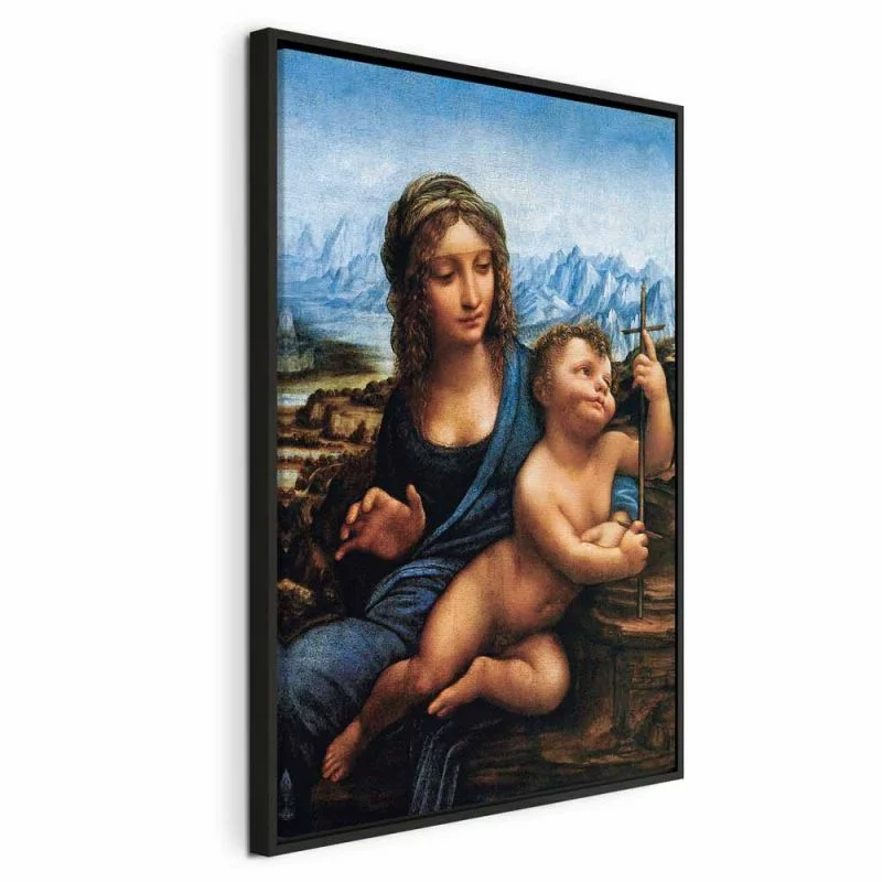 Obraz - Madonna z kądzielą (Leonardo da Vinci) - obrazek 1