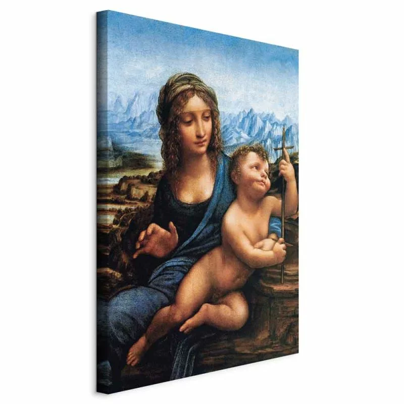 Obraz - Madonna z kądzielą (Leonardo da Vinci) - obrazek 1
