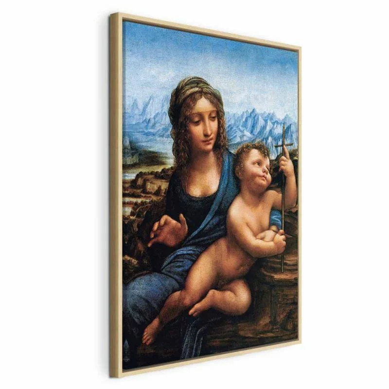 Obraz - Madonna z kądzielą (Leonardo da Vinci) - obrazek 1