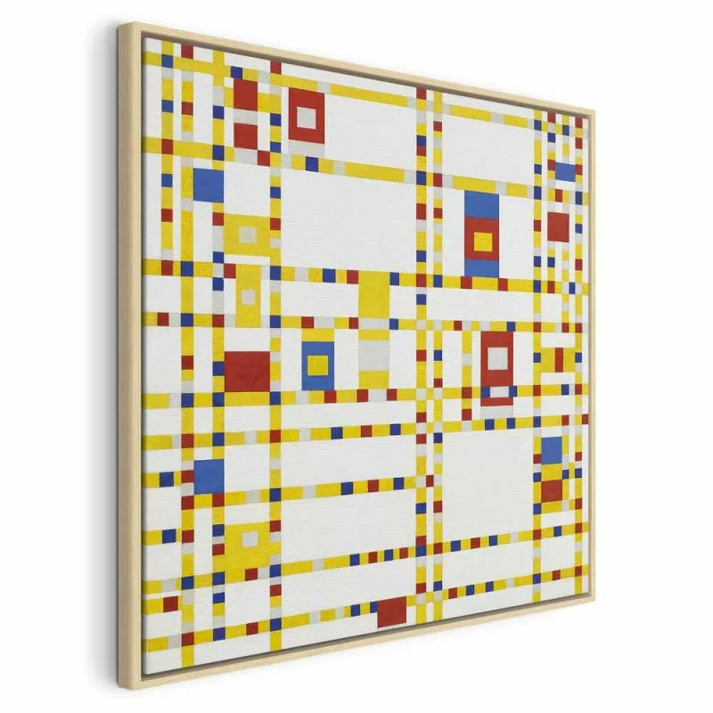 Obraz - Piet Mondrian – Broadway Boogie Woogie - obrazek 1