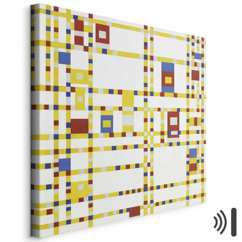 Obraz - Piet Mondrian – Broadway Boogie Woogie - obrazek 1