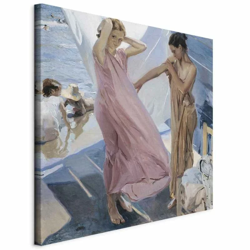 Obraz - Po kąpieli, Walencja (Joaquín Sorolla y Bastida) - obrazek 1