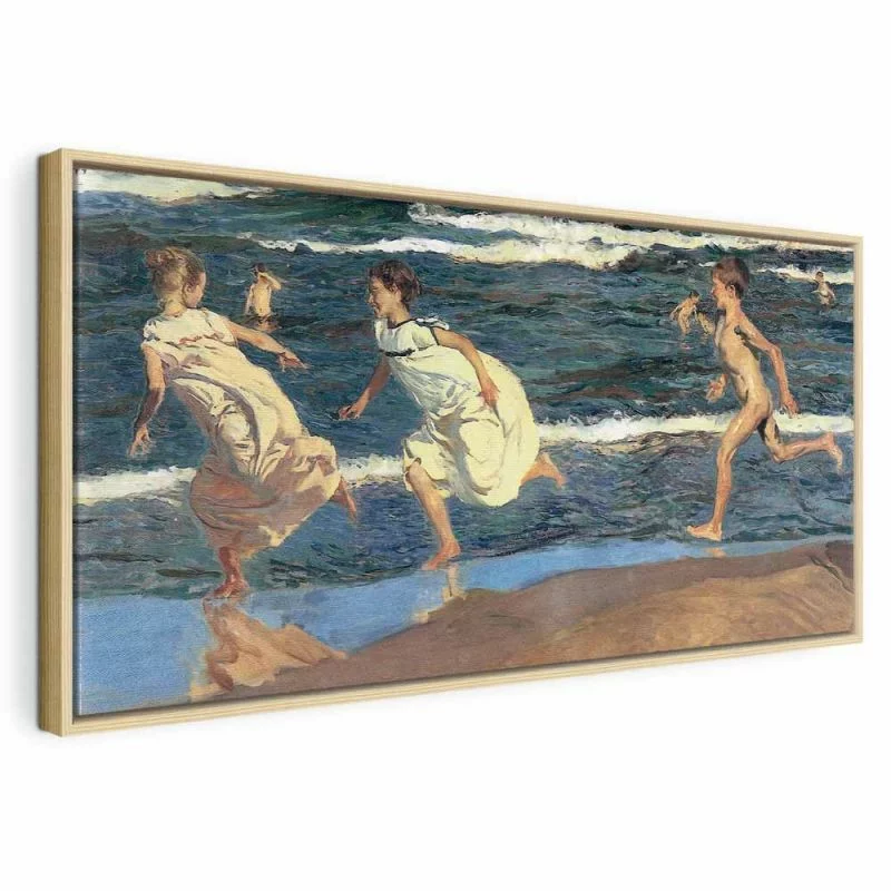 Obraz - Bieg wzdłuż plaży (Joaquín Sorolla y Bastida) - obrazek 1