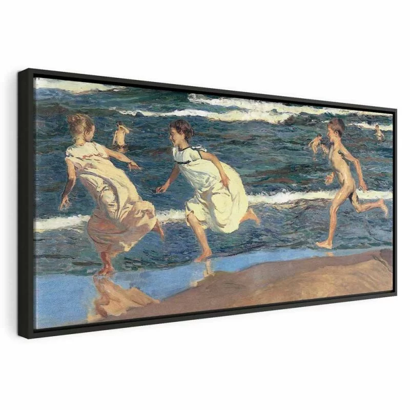 Obraz - Bieg wzdłuż plaży (Joaquín Sorolla y Bastida) - obrazek 1