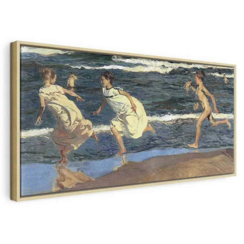 Obraz - Joaquín Sorolla y Bastida – Bieg wzdłuż plaży - obrazek 1