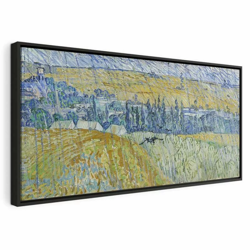 Obraz - Vincent Van Gogh – Pejzaż Auvers w deszczu - obrazek 1