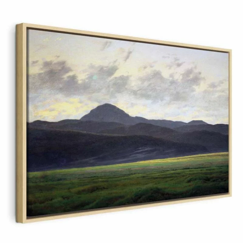Obraz - Berglandschaft in Böhmen (Caspar David Friedrich) - obrazek 1