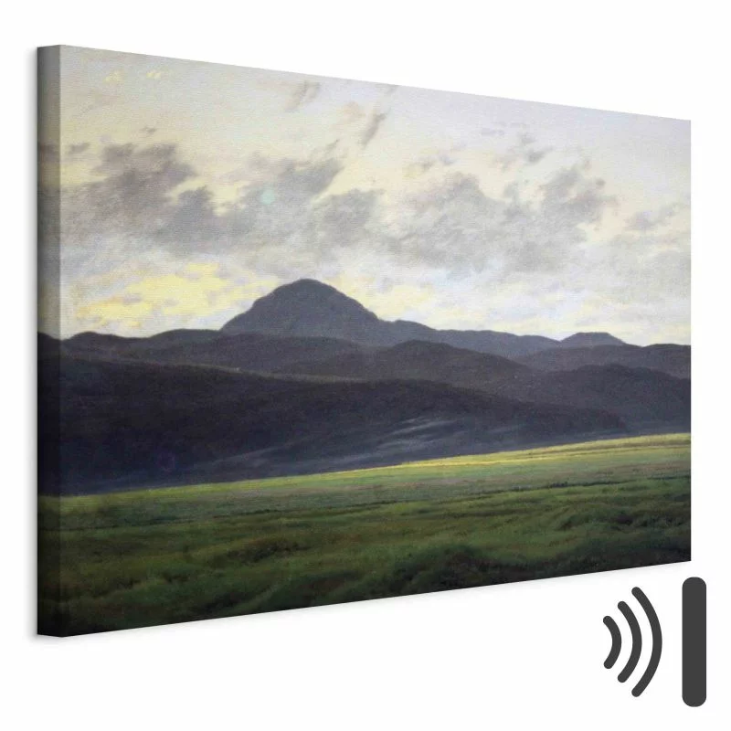 Obraz - Caspar David Friedrich – Górski krajobraz w Czechach - obrazek 1