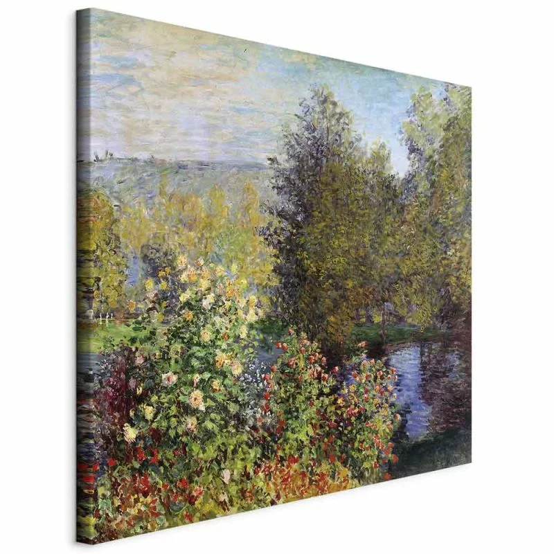 Obraz - Coin de jardin à Montgeron (Claude Monet) - obrazek 1
