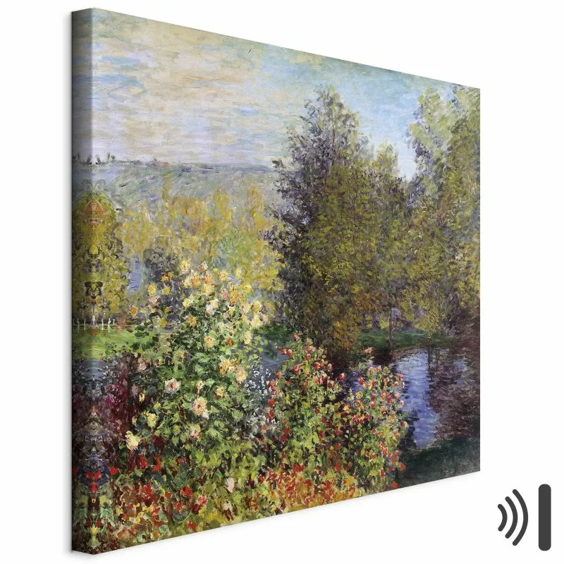 Obraz - Claude Monet – Kącik ogrodowy w Montgeron - obrazek 1