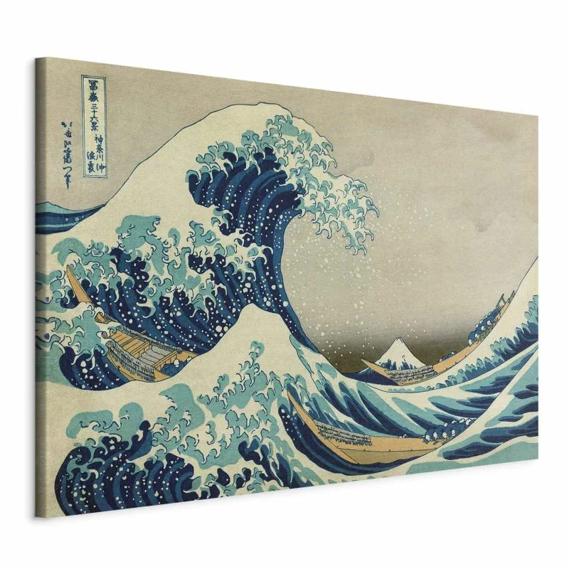 Obraz XXL - Hokusai Katsushika – Wielka fala w Kanagawie - obrazek 1