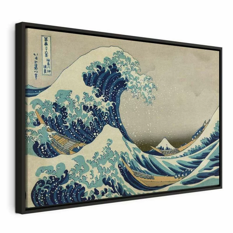 Obraz - Hokusai Katsushika – Wielka fala w Kanagawie - obrazek 1