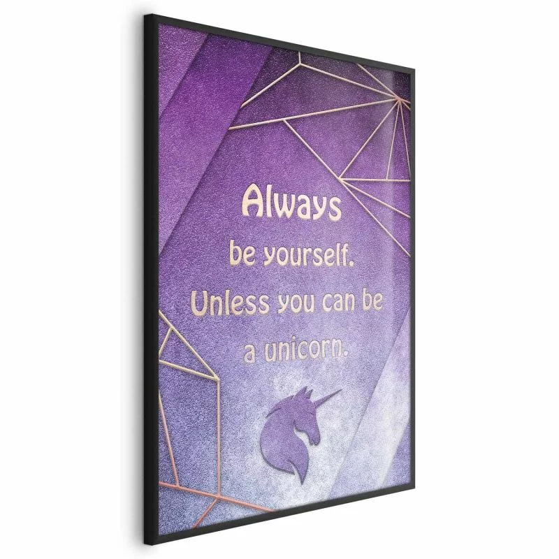 Plakat - Bądź sobą - obrazek 1