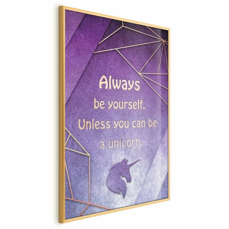 Plakat - Bądź sobą - obrazek 1