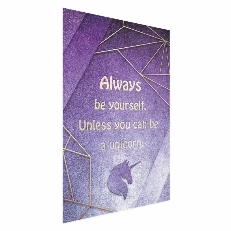 Plakat - Bądź sobą - obrazek 1