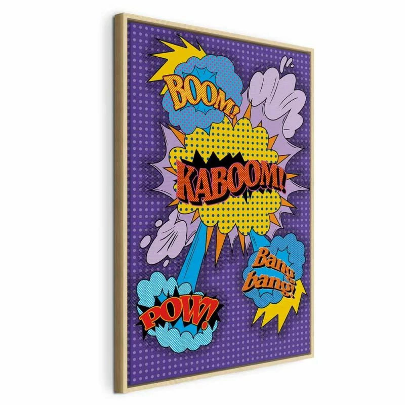 Obraz - Kaboom! (1-częściowy) pionowy - obrazek 1