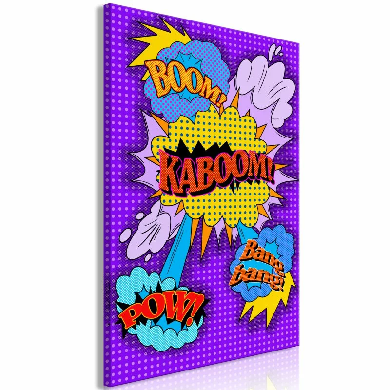 Obraz - Kaboom! (1-częściowy) pionowy - obrazek 1