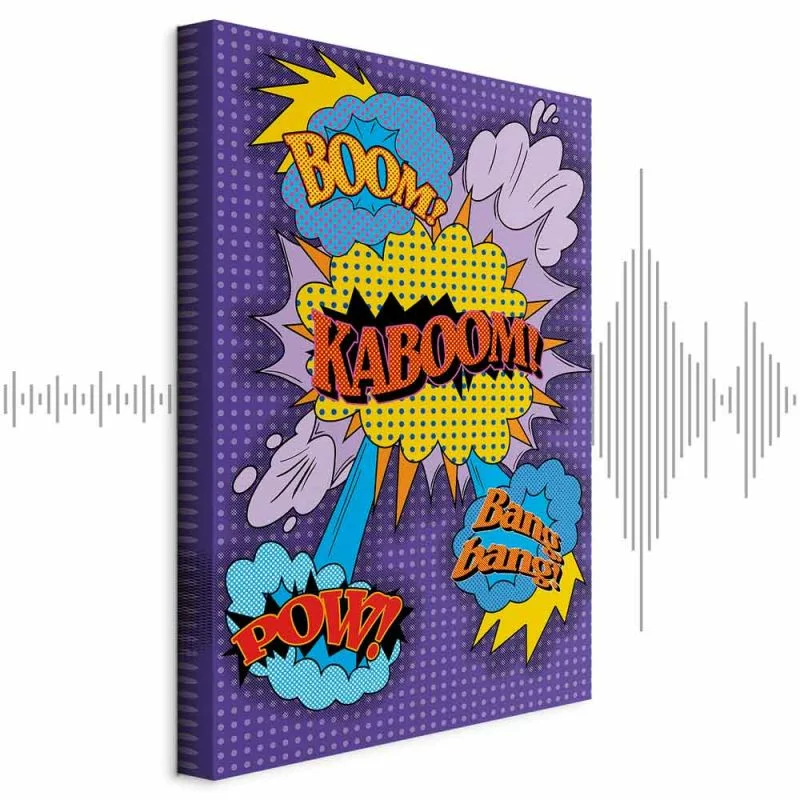 Obraz - Kaboom! (1-częściowy) pionowy - obrazek 1