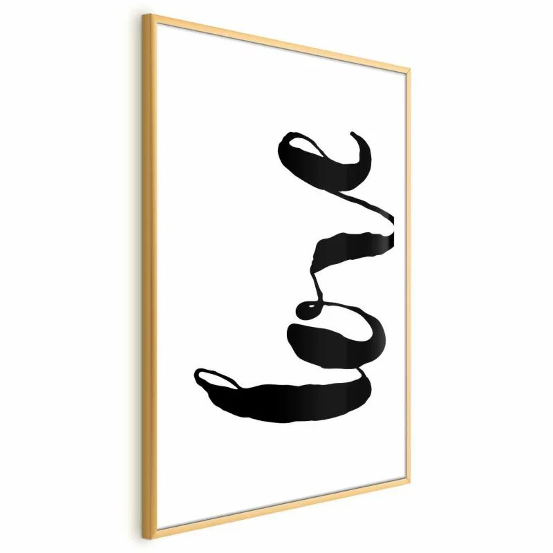 Plakat - Czarne Love - obrazek 1