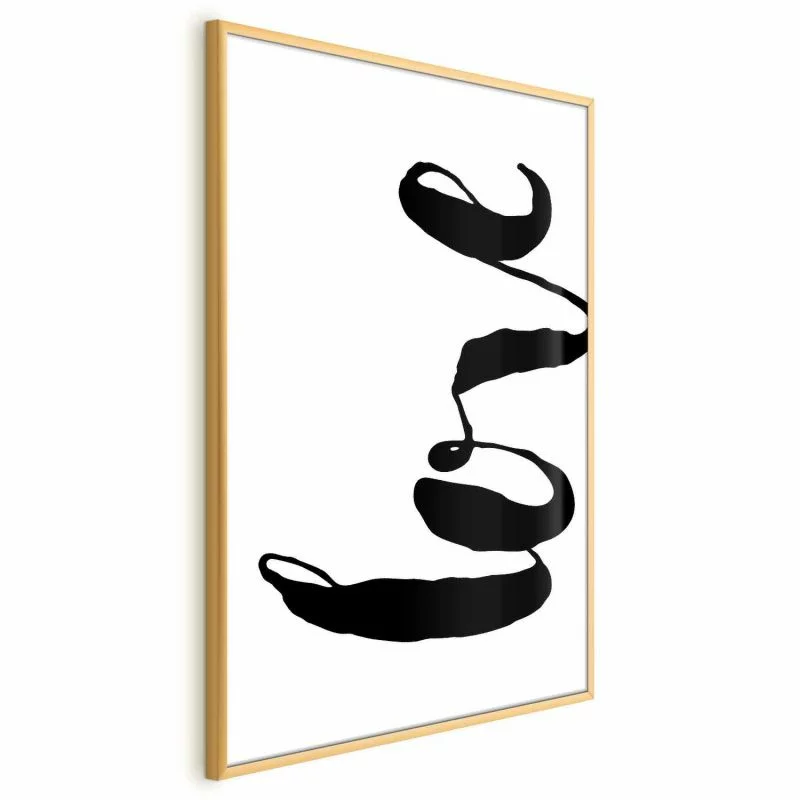 Plakat - Czarne Love - obrazek 1