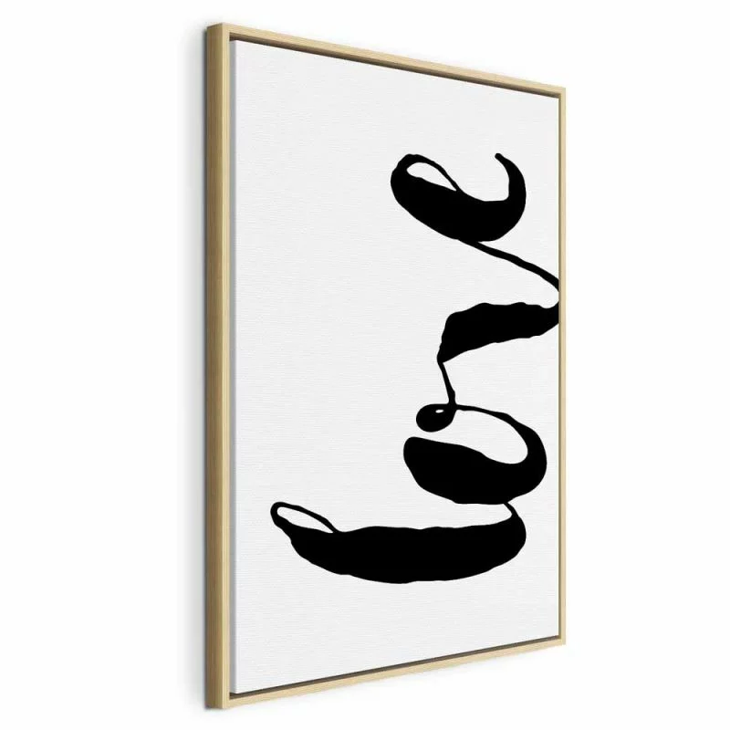 Obraz - Czarne Love (1-częściowy) pionowy - obrazek 1