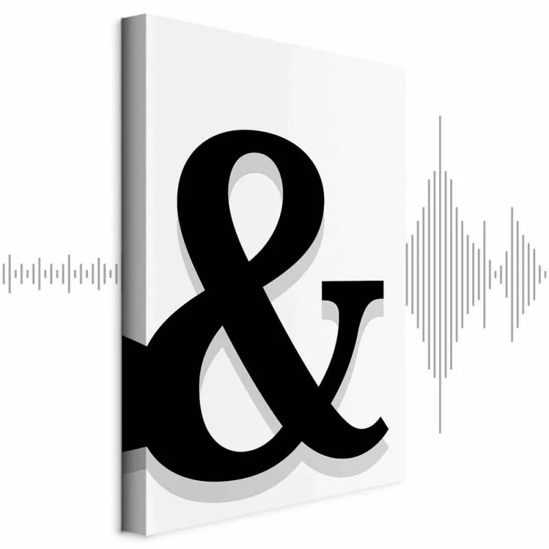 Obraz - Ozdobna litera (1-częściowy) pionowy - obrazek 1