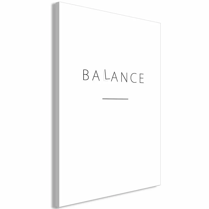 Obraz - Balance (1-częściowy) pionowy - obrazek 1