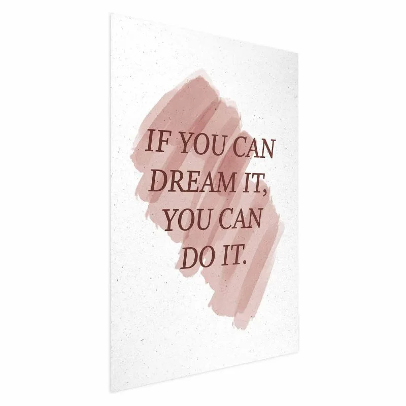 Plakat - You Can Do It - obrazek 1