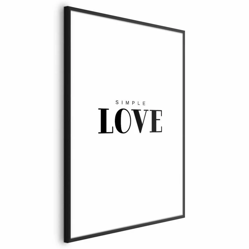 Plakat - Simple Love - obrazek 1