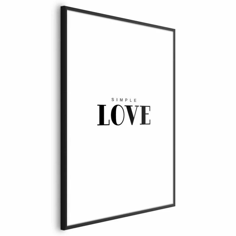 Plakat - Simple Love - obrazek 1