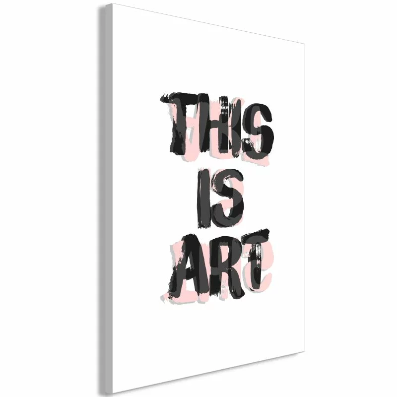 Obraz - This Is Art (1-częściowy) pionowy - obrazek 1