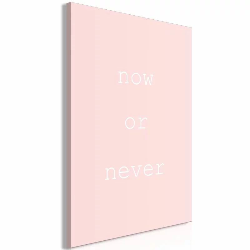 Obraz - Now or Never (1-częściowy) pionowy - obrazek 1