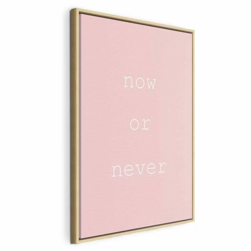 Obraz - Now or Never (1-częściowy) pionowy - obrazek 1