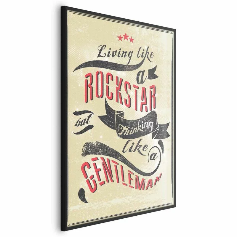 Plakat - Rockstar - obrazek 1