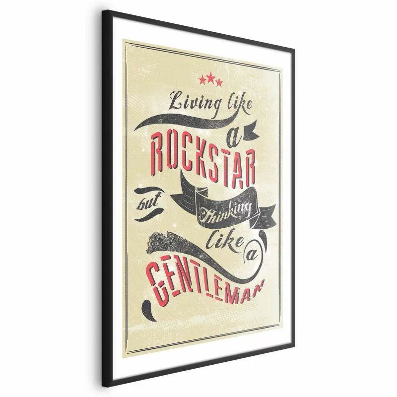 Plakat - Rockstar - obrazek 1