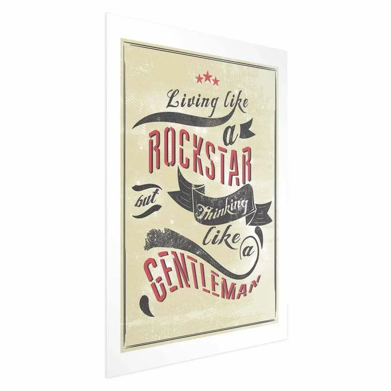 Plakat - Rockstar - obrazek 1