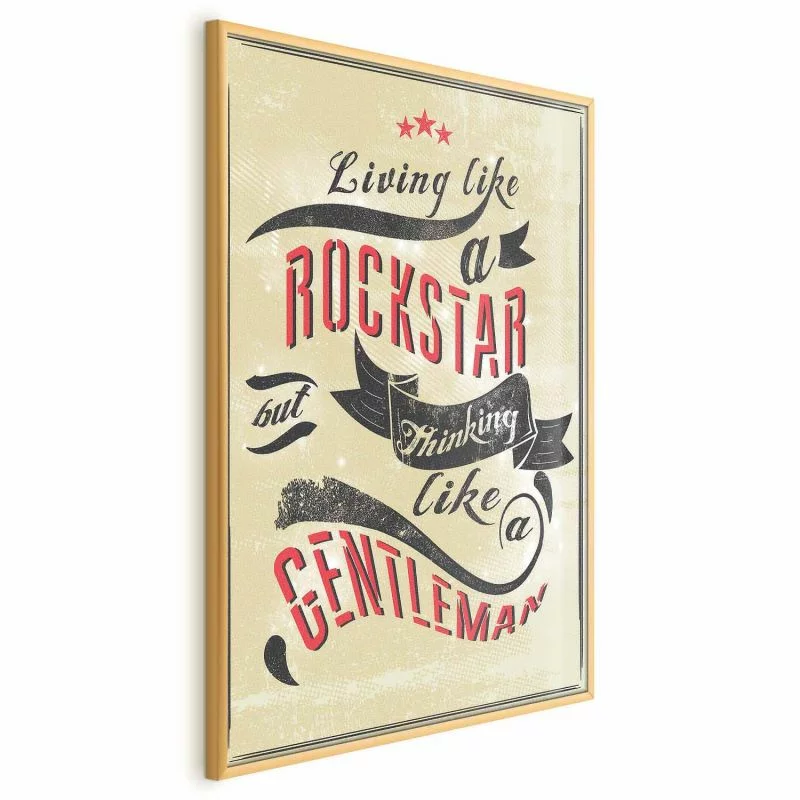 Plakat - Rockstar - obrazek 1